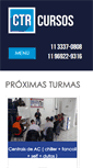 Mobile Screenshot of ctrcursos.com.br